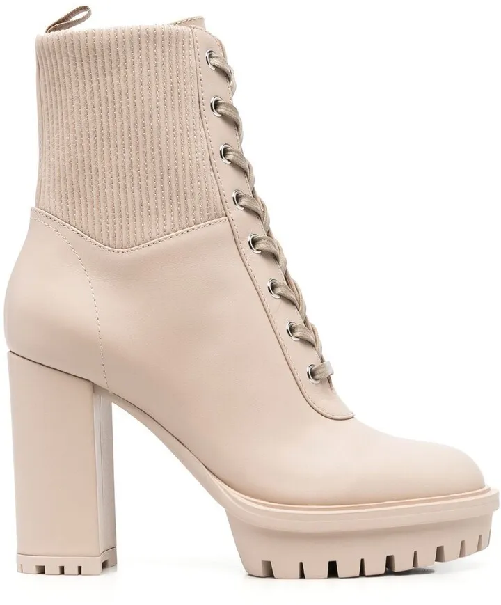 Ankle Lace-Up Boots
