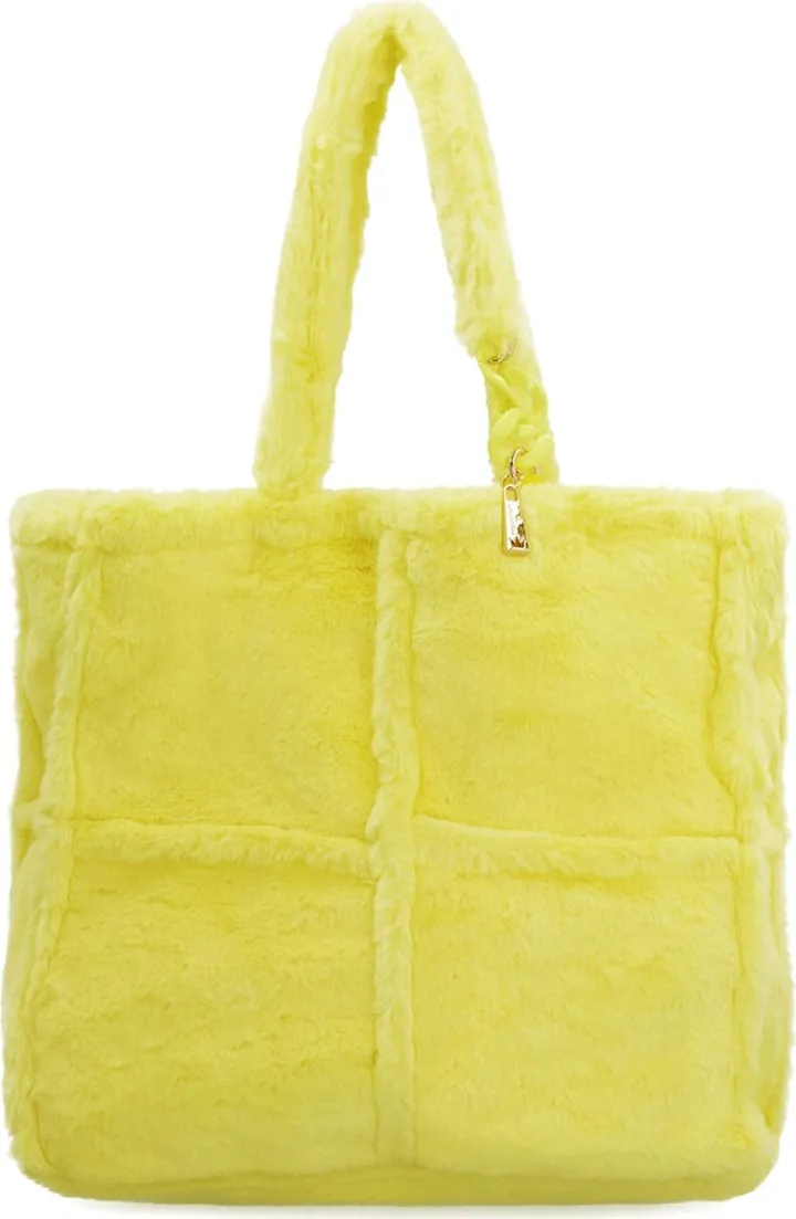 Alba Vegan Fur Tote