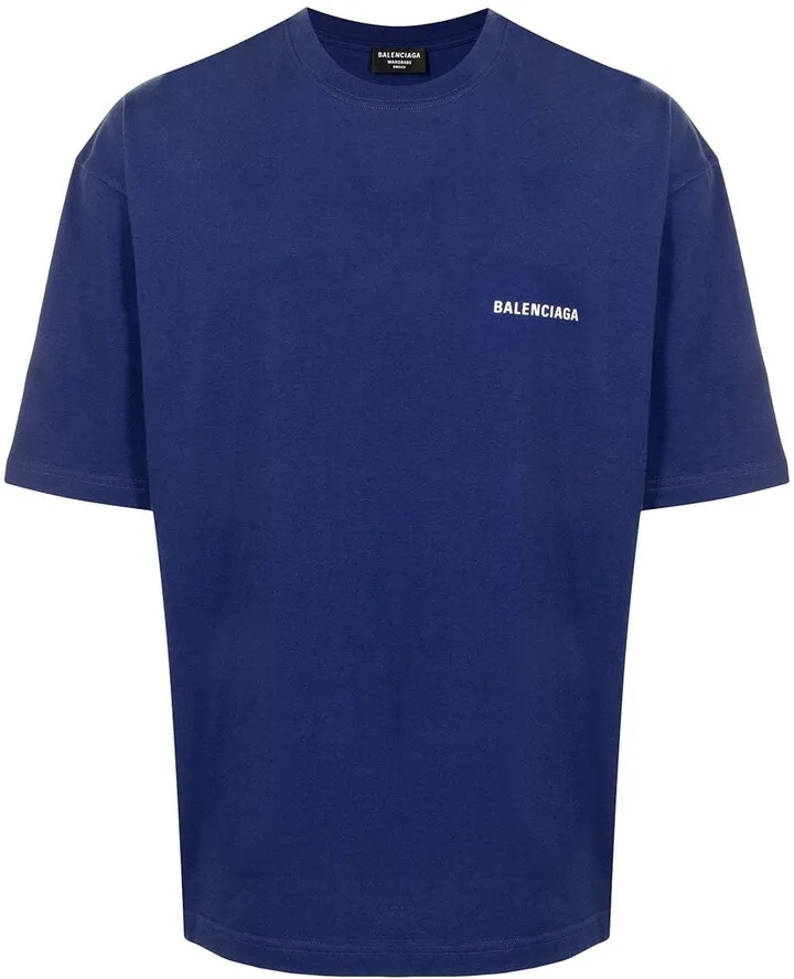 logo-print cotton T-shirt