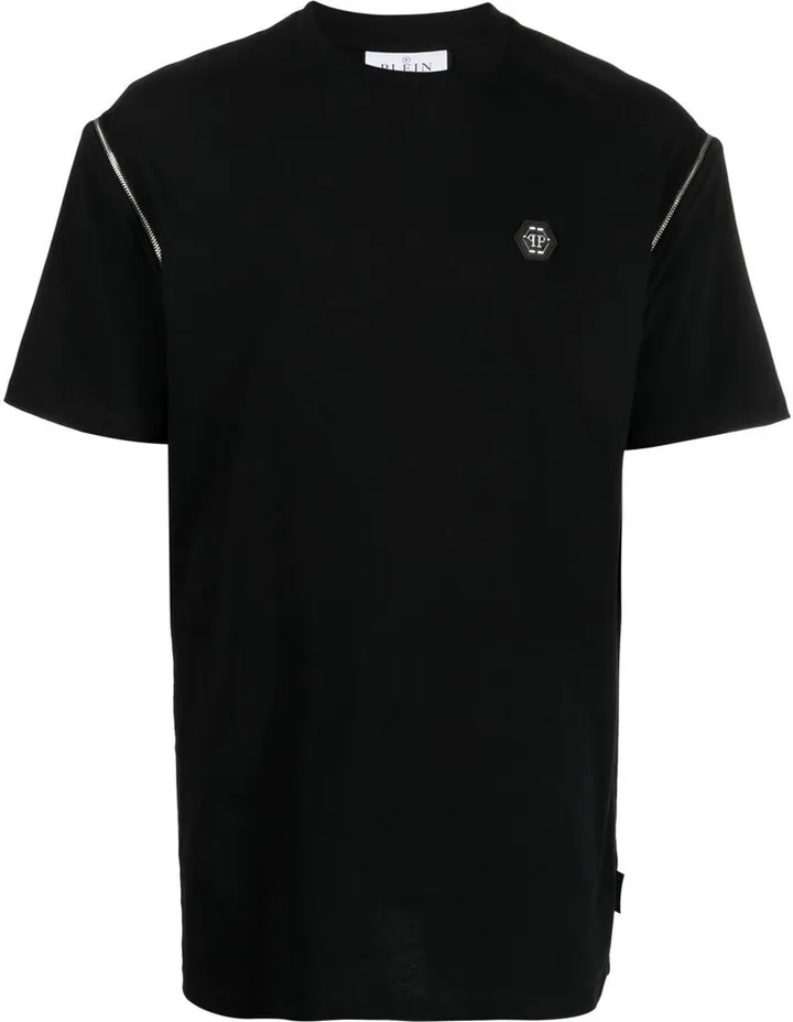 Plein Empire logo-embroidered T-shirt