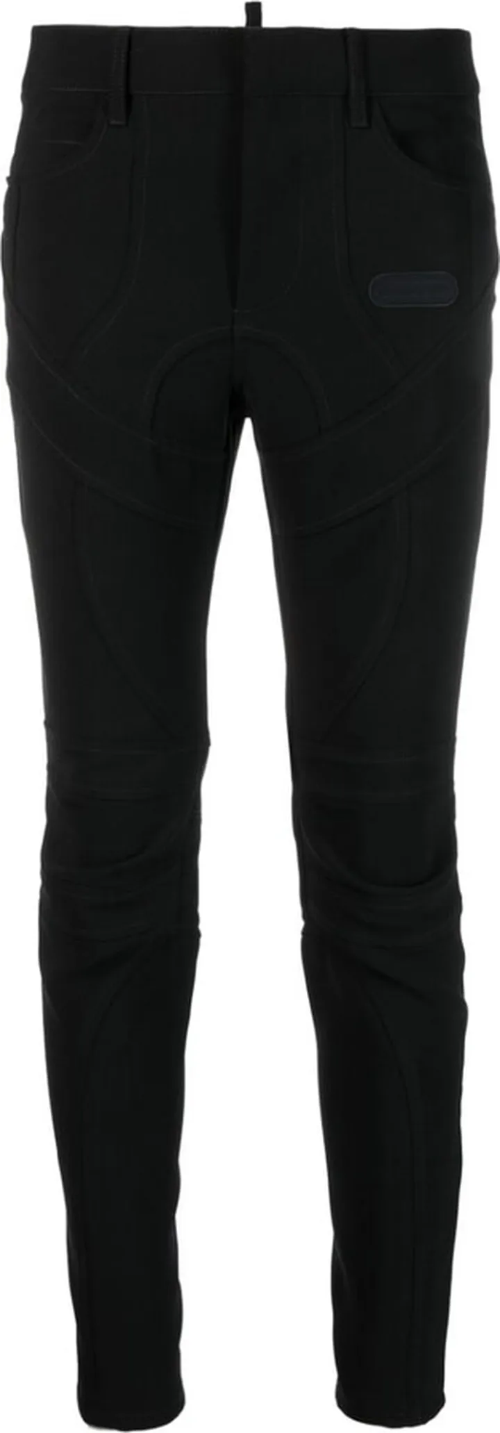 Panelled Skinny Trousers