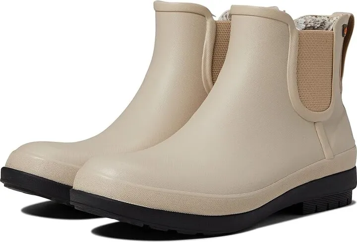 Bogs Amanda Plush II Chelsea (Sandstone) Women's Shoes