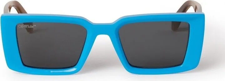 Off-White Savannah Rectangular Frame Sunglasses
