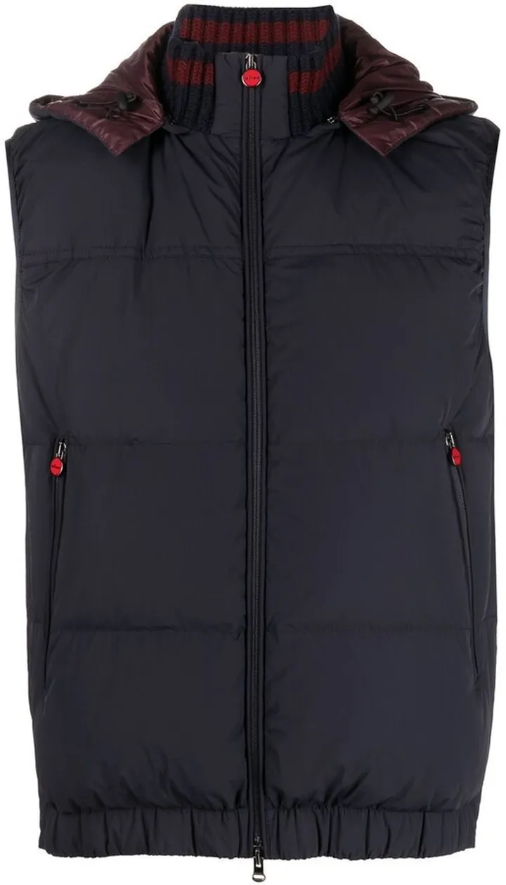 Feather-Down Padded Gilet