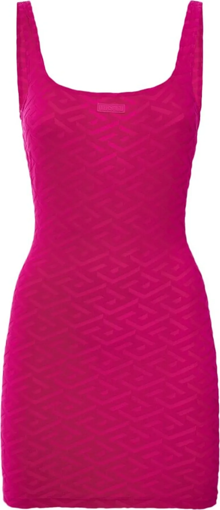 Monogram terry cloth mini dress