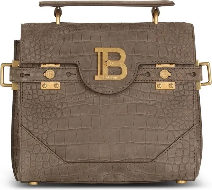 B-Buzz 23 crocodile-embossed tote bag