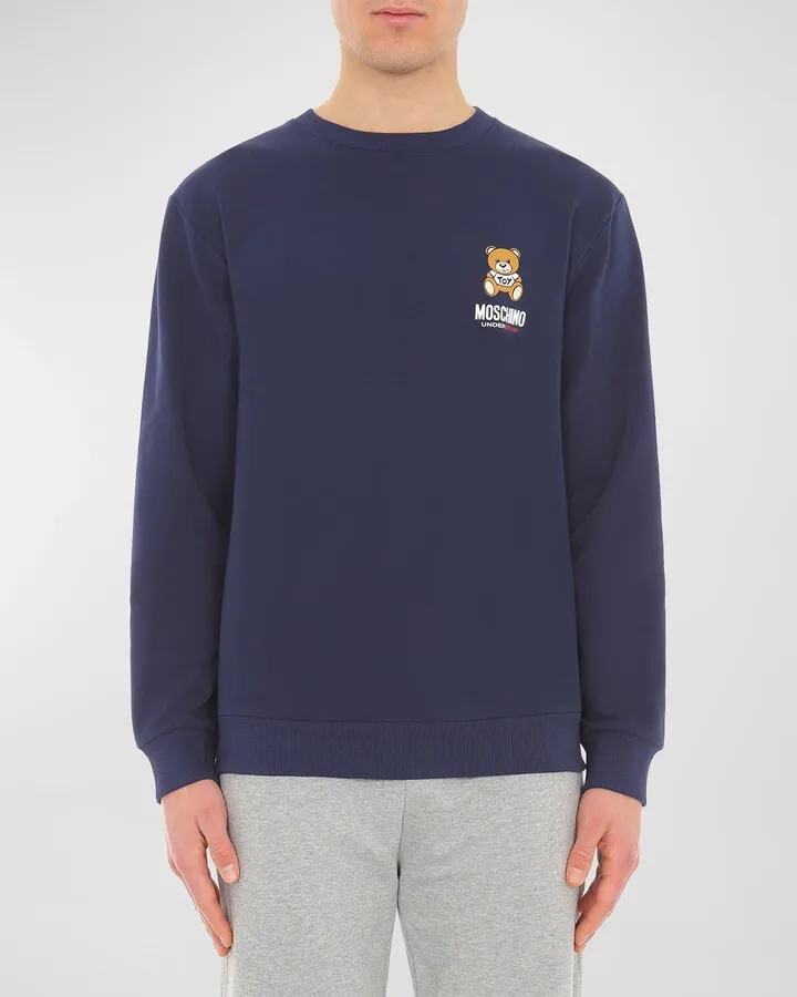 Men's Teddy Bear Graphic Sweatshirt