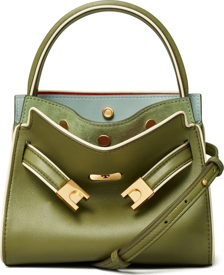 Petite Lee Radziwill Piped Double Bag