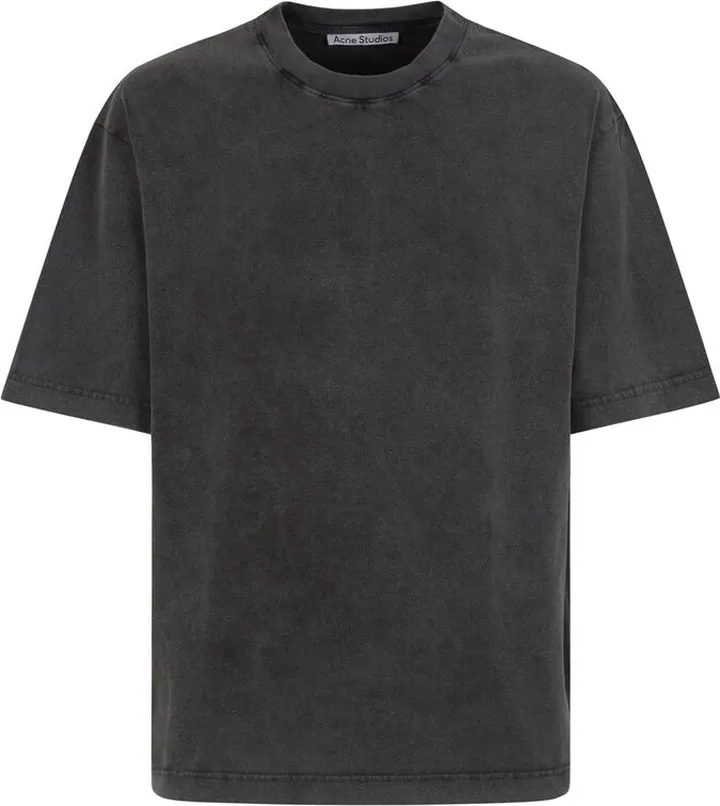 Acne Studios Logo Patch Crewneck T-Shirt