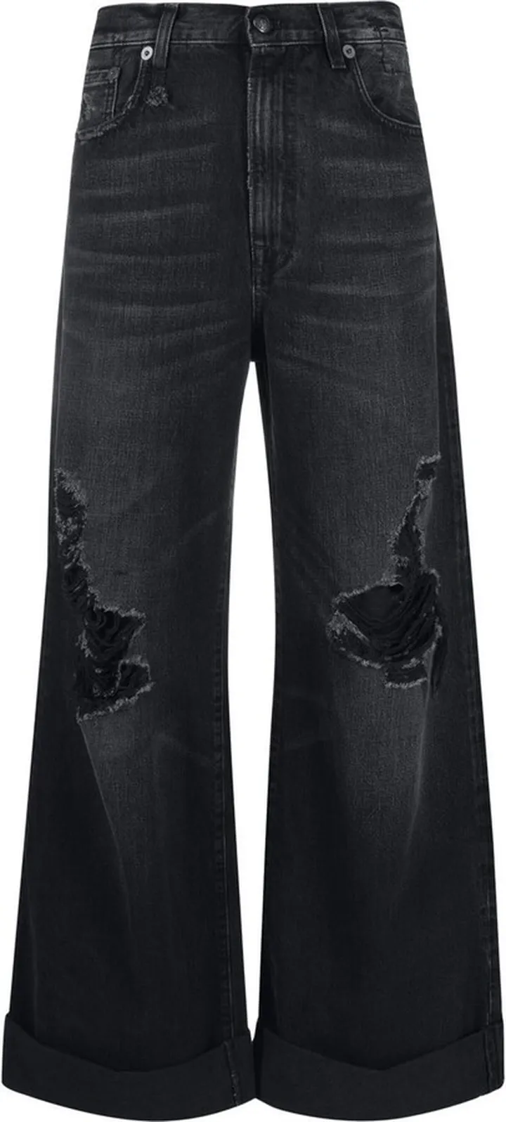 Lisa Baggy distressed jeans