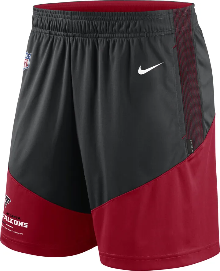 Nike Men's Dri-FIT Primary Lockup (NFL Atlanta Falcons) Shorts in Black