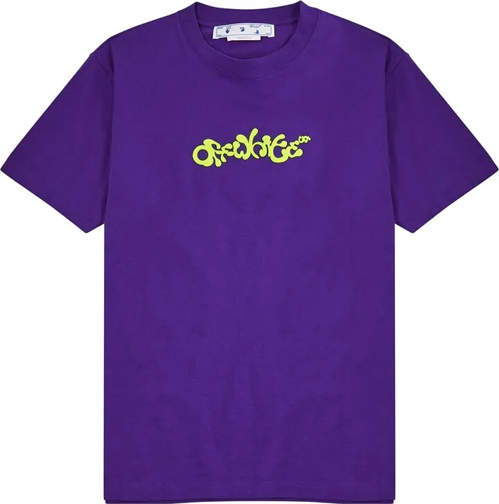 Off-White Printed Cotton T-shirt