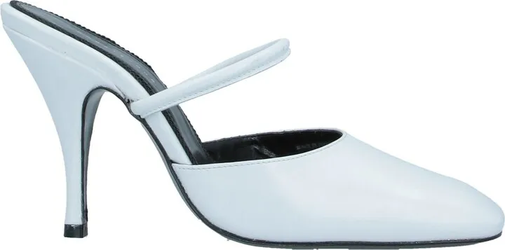 Mules & Clogs White