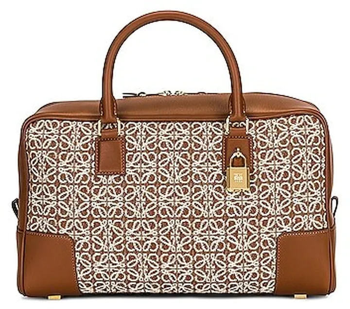 Loewe Amazona 28 Bag in Tan