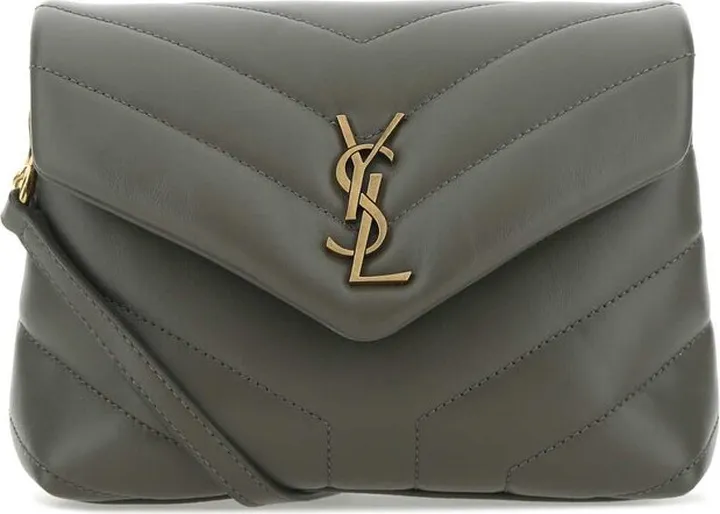 Saint Laurent LouLou Toy Logo Plaque Shoulder Bag