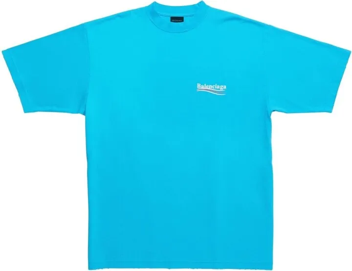 Political Campaign logo-print T-shirt