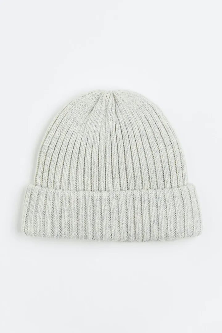 Rib-knit Hat