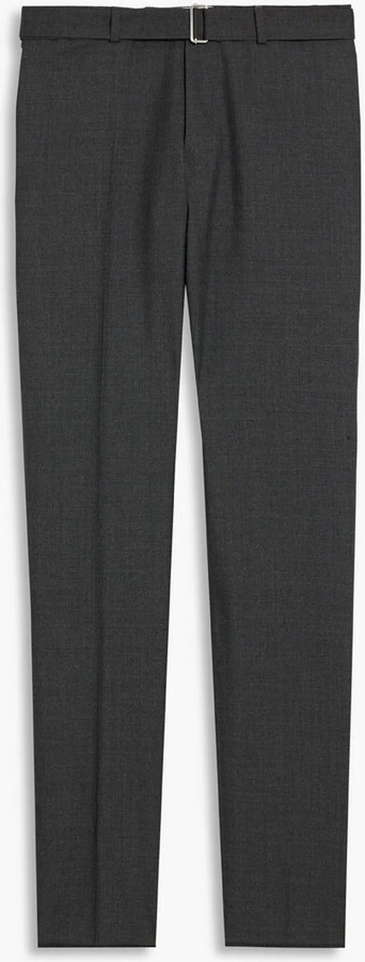 Paul belted wool suit pants