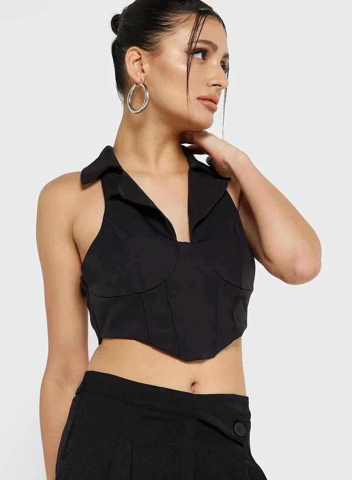 Cropped Corset Top
