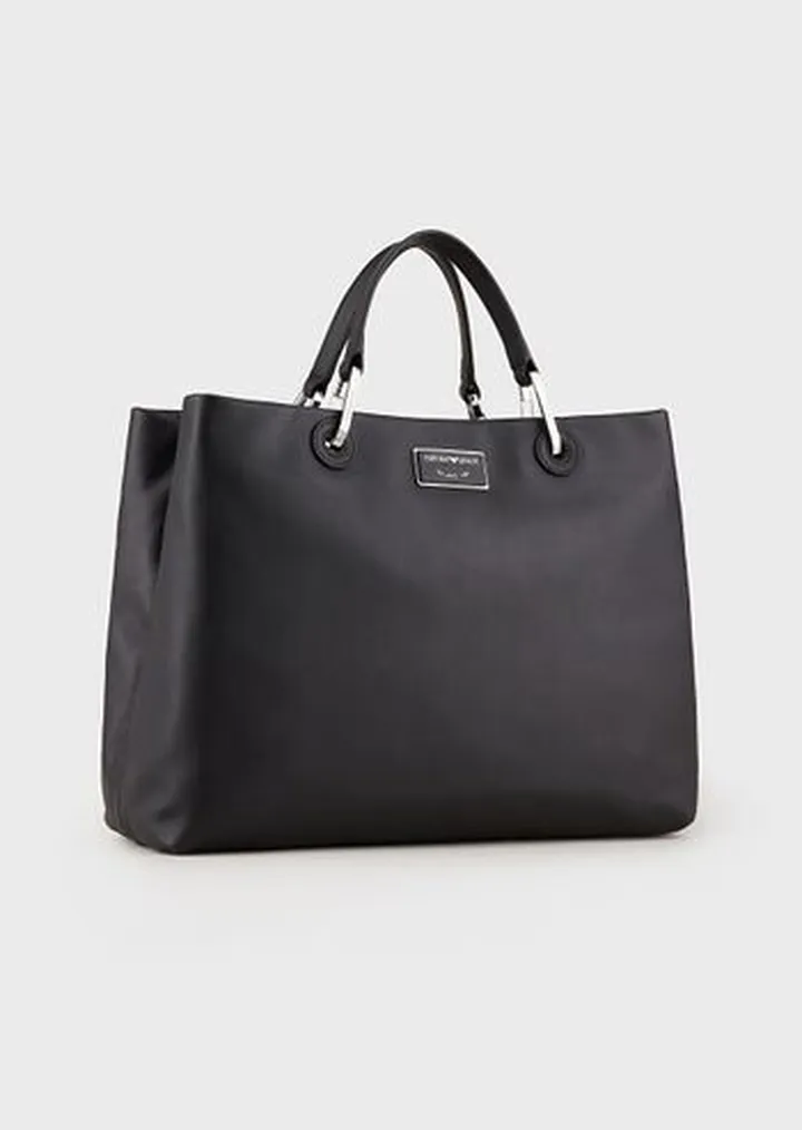 Medium MyEA shopper bag in ecological leather