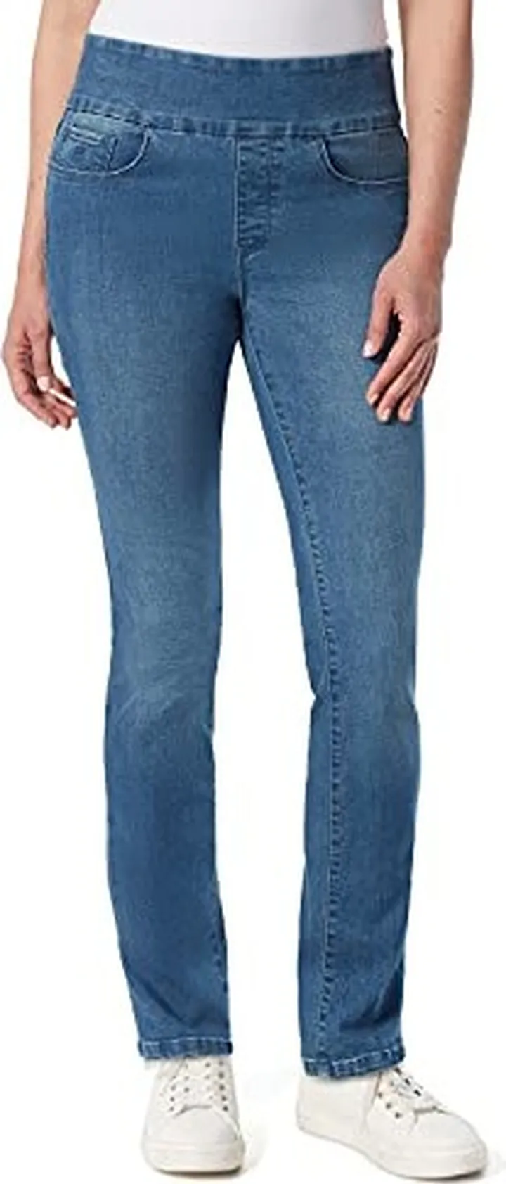 Gloria Vanderbilt Women's Amanda Pull On High Rise Jean