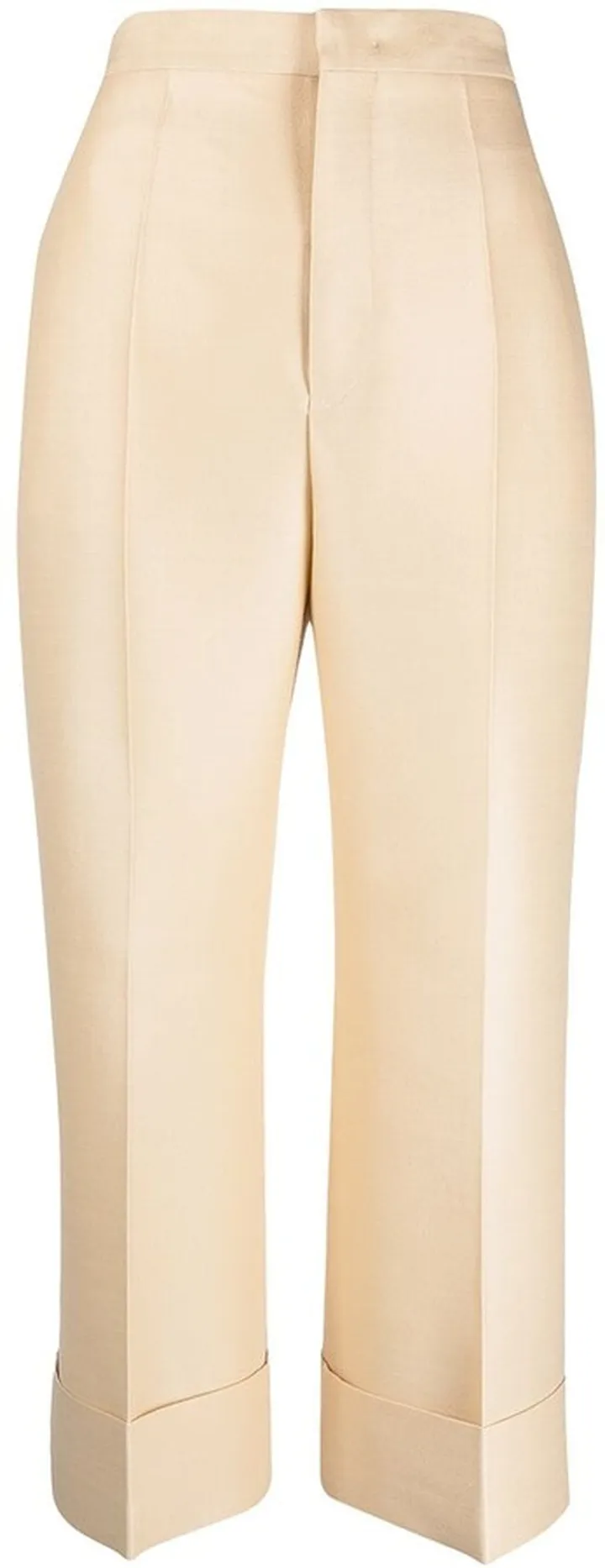 Cropped Tailored Trousers