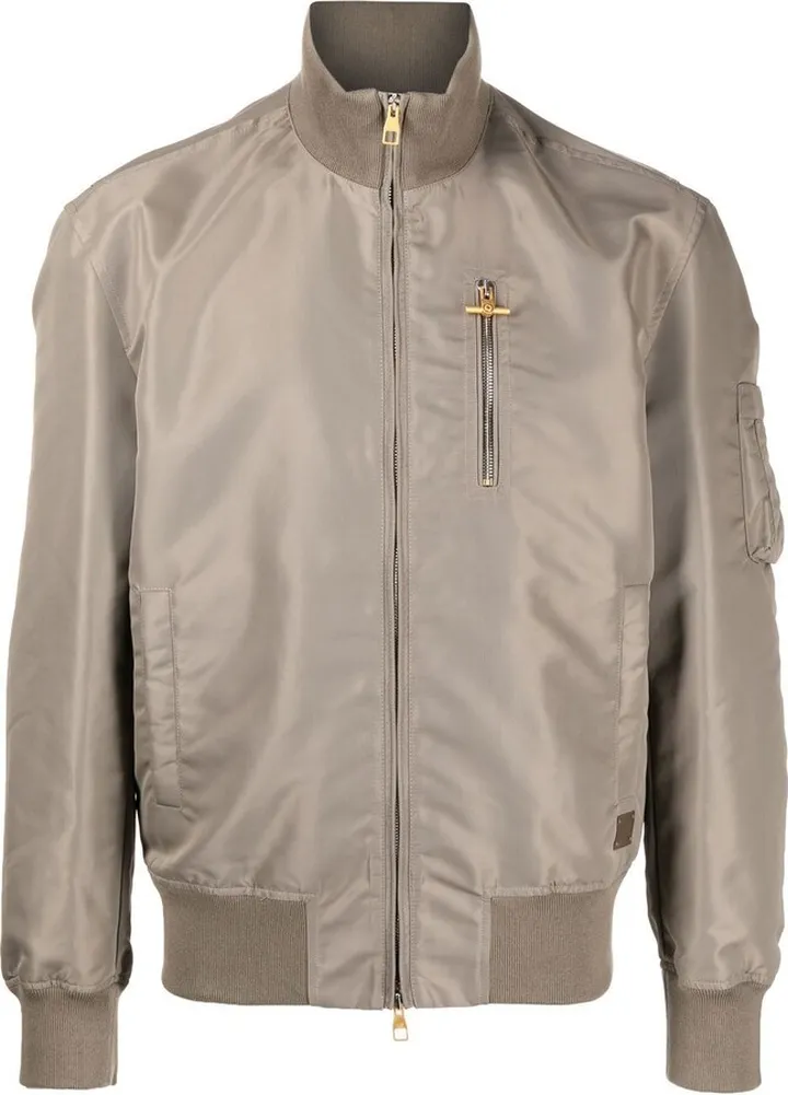 High Neck Bomber Jacket