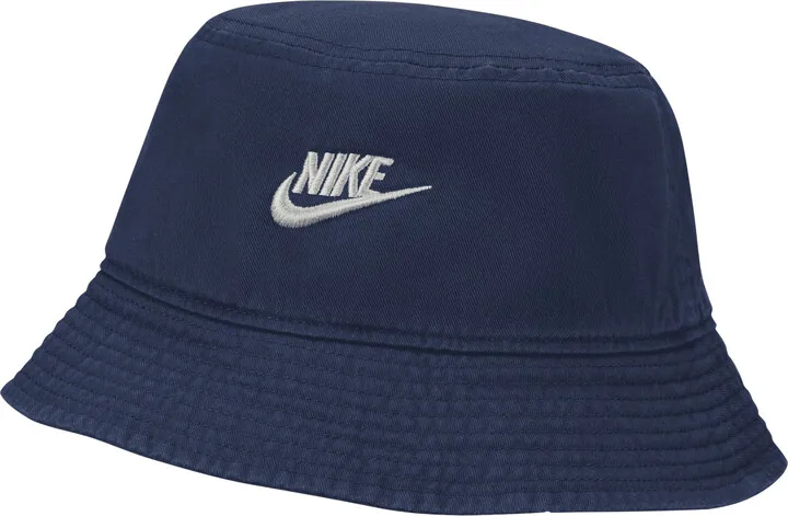 Unisex Nike Sportswear Bucket Hat in Blue