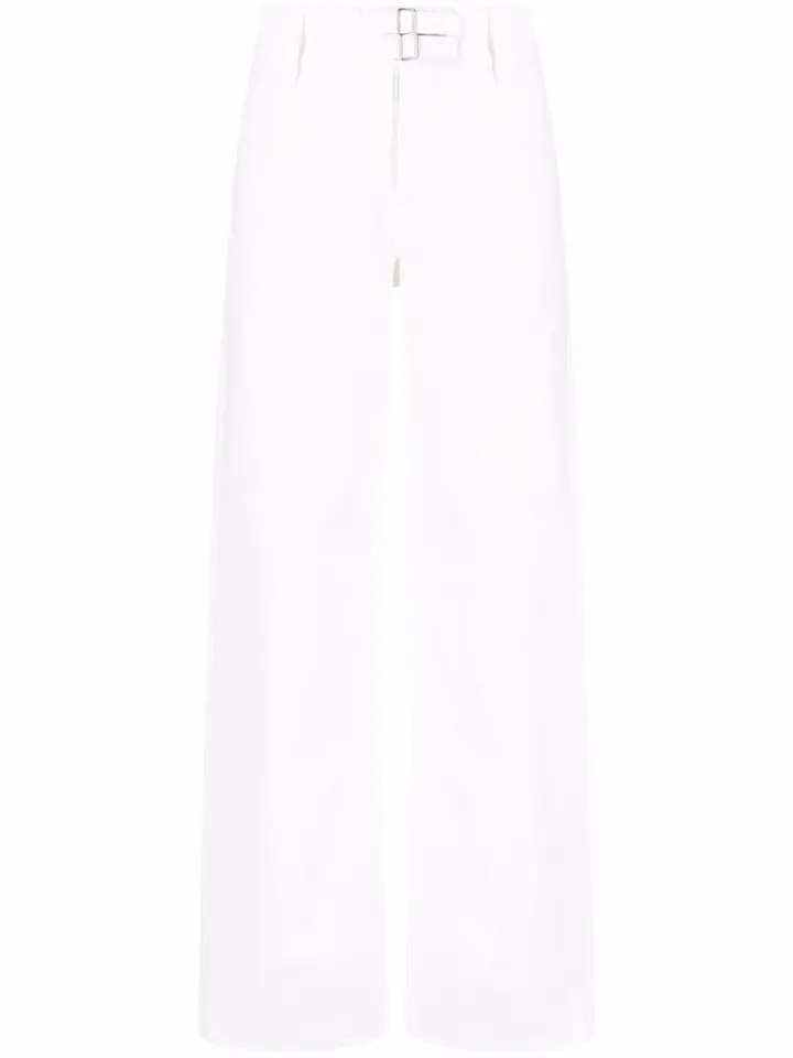 Wide-Leg Denim Jeans