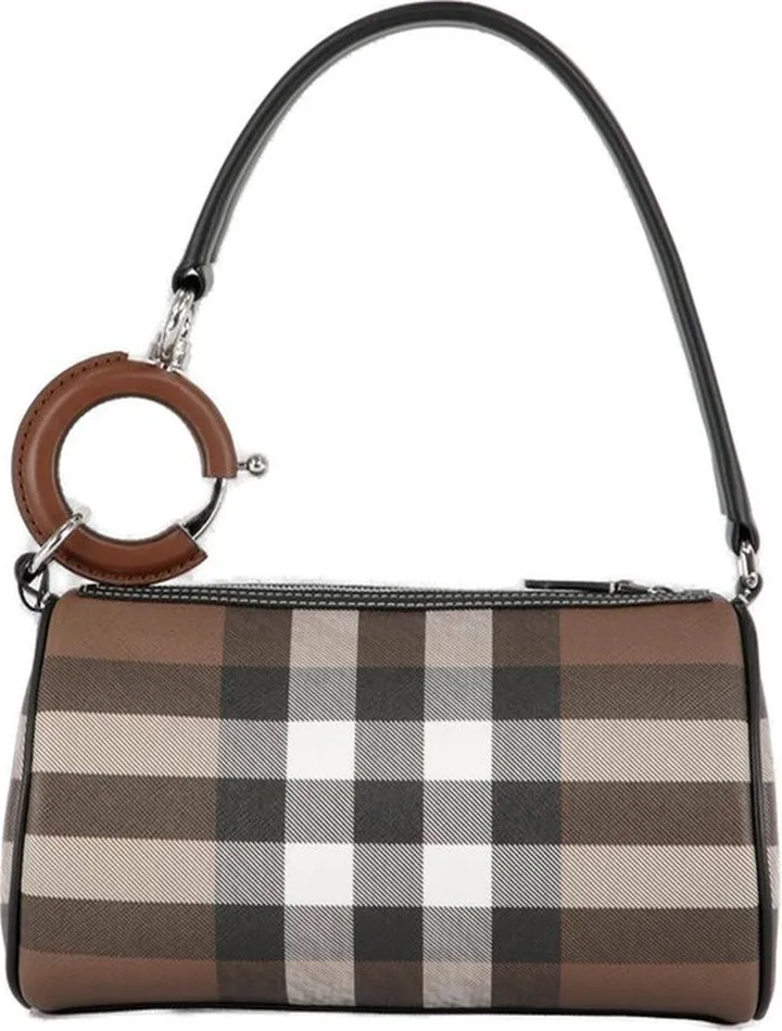 Burberry Small Rhombi Zipped Shoulder Bag