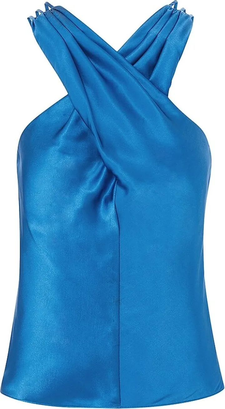 Stewart Sleeveless Crisscross Top