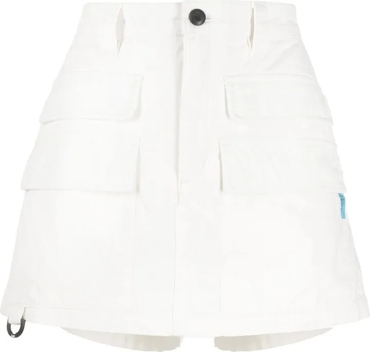 High-Waist Straight-Leg Shorts