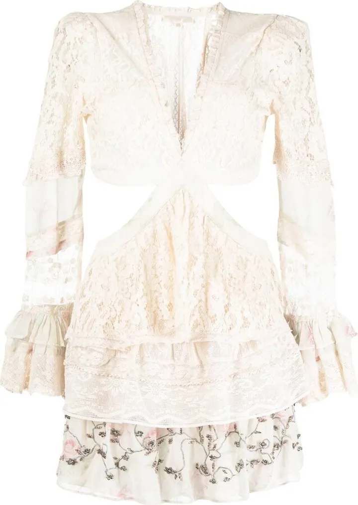 Karine lace mini dress