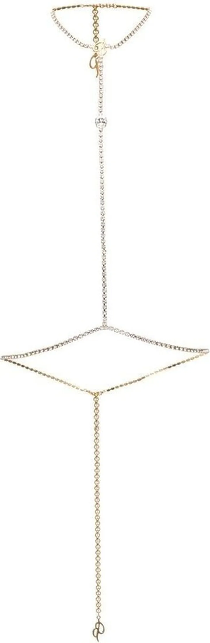 Logo-Charm Body Chain
