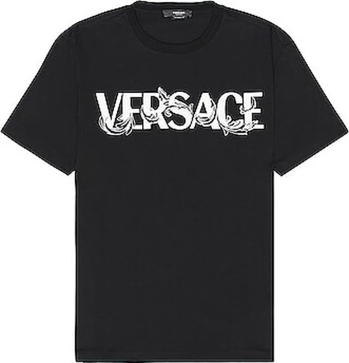 VERSACE T-shirt in Black