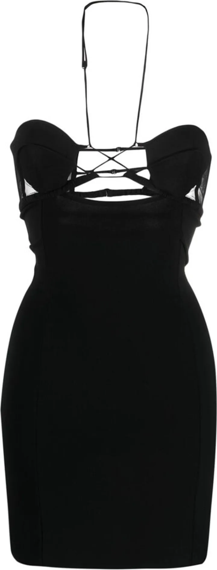 Strappy Cut-Out Minidress