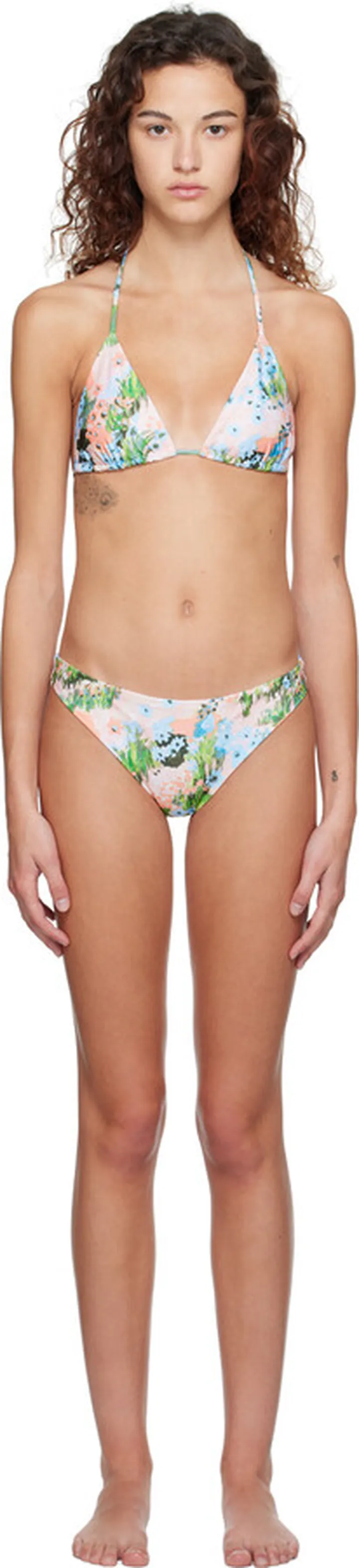 Stine Goya Multicolor Arum & Dhalia Bikini Set