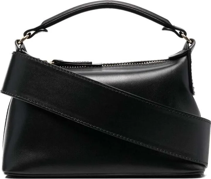Liu Jo Leonie Hanne Woman's Hobo Black Leather Mini Handbag