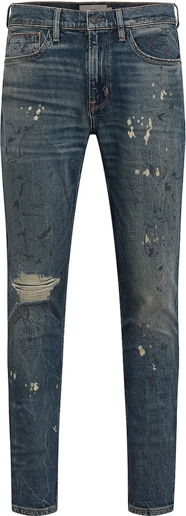 Zack Distressed Skinny Jeans