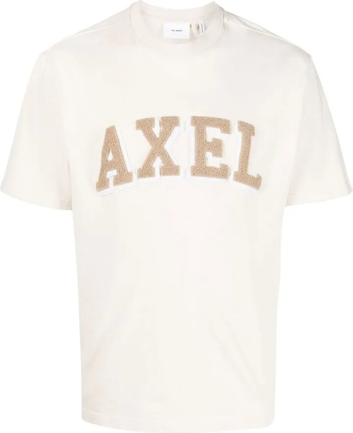 organic logo-print T-shirt