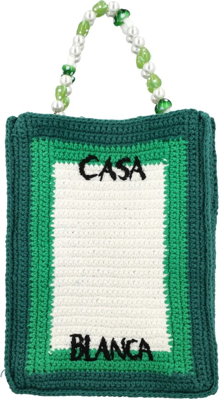 Tennis Beaded Crochet Bag