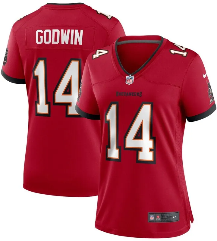 Women's Chris Godwin Red Tampa Bay Buccaneers Game Player Jersey