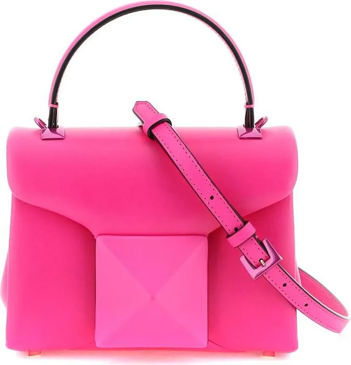 Valentino Garavani Pink Pp One Stud Mini Bag