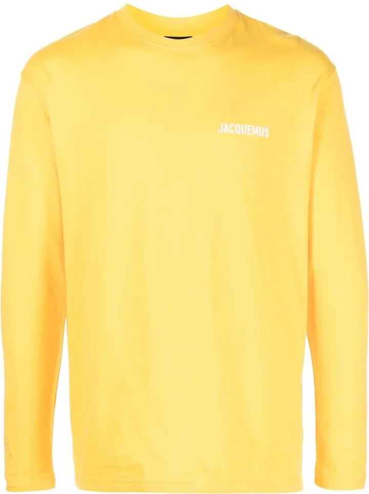 logo-print long-sleeve T-shirt