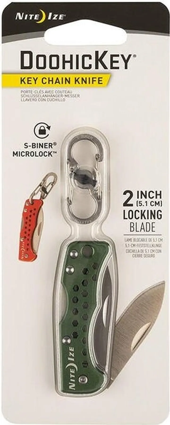 Nite Ize NIT-KMTK-08-R7 2019 DoohicKey Key Chain Knife