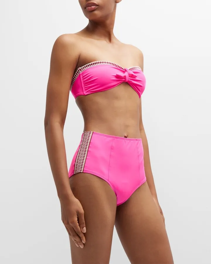 Lena High-Waisted Bikini Bottoms