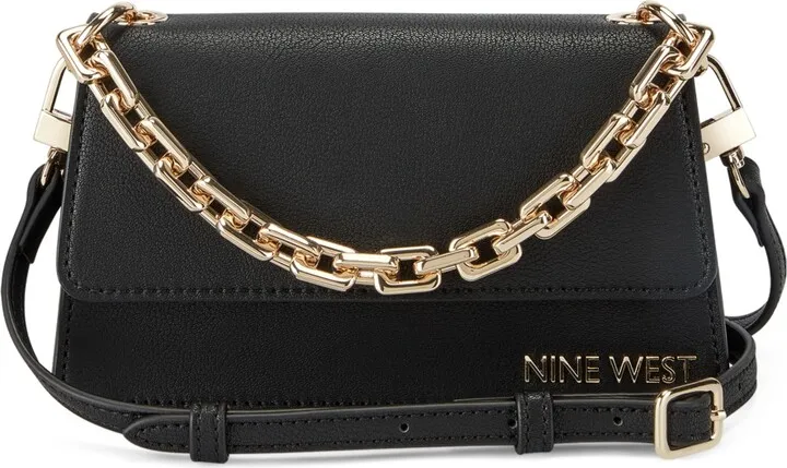 Nine West Women's Anais Mini Flap Crossbody Bag