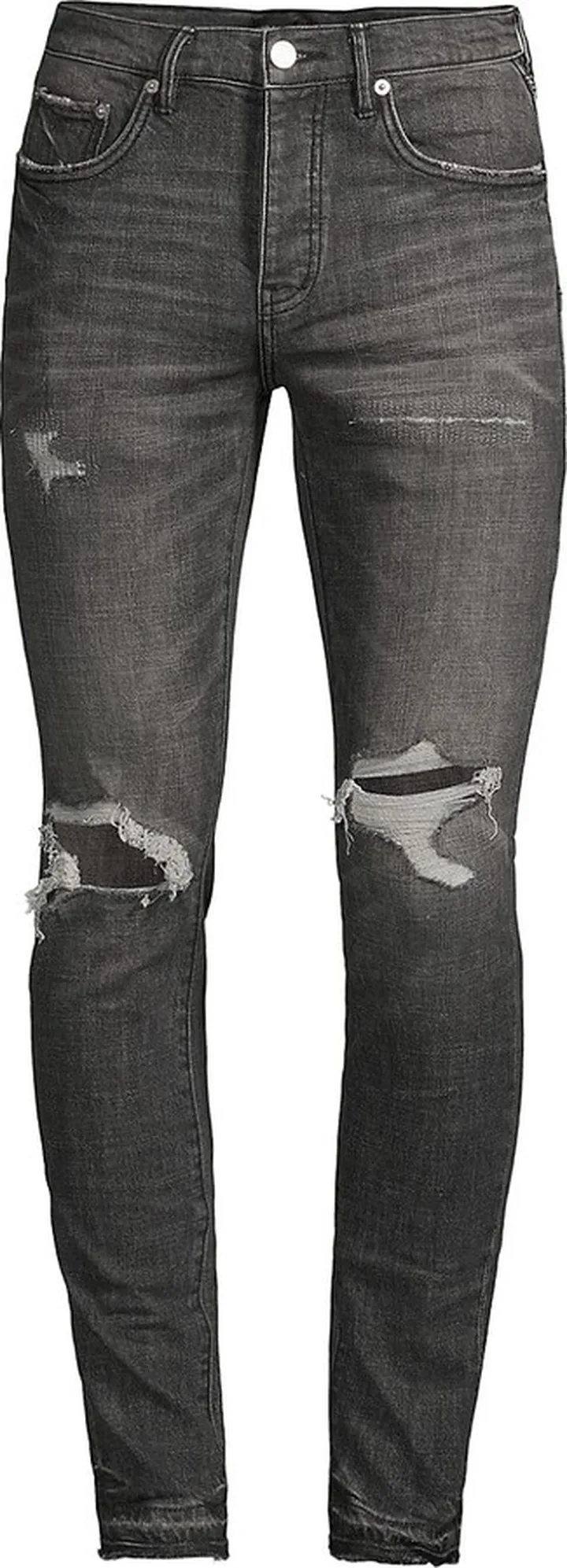 P001 Blowout Released Hem Skinny Jeans