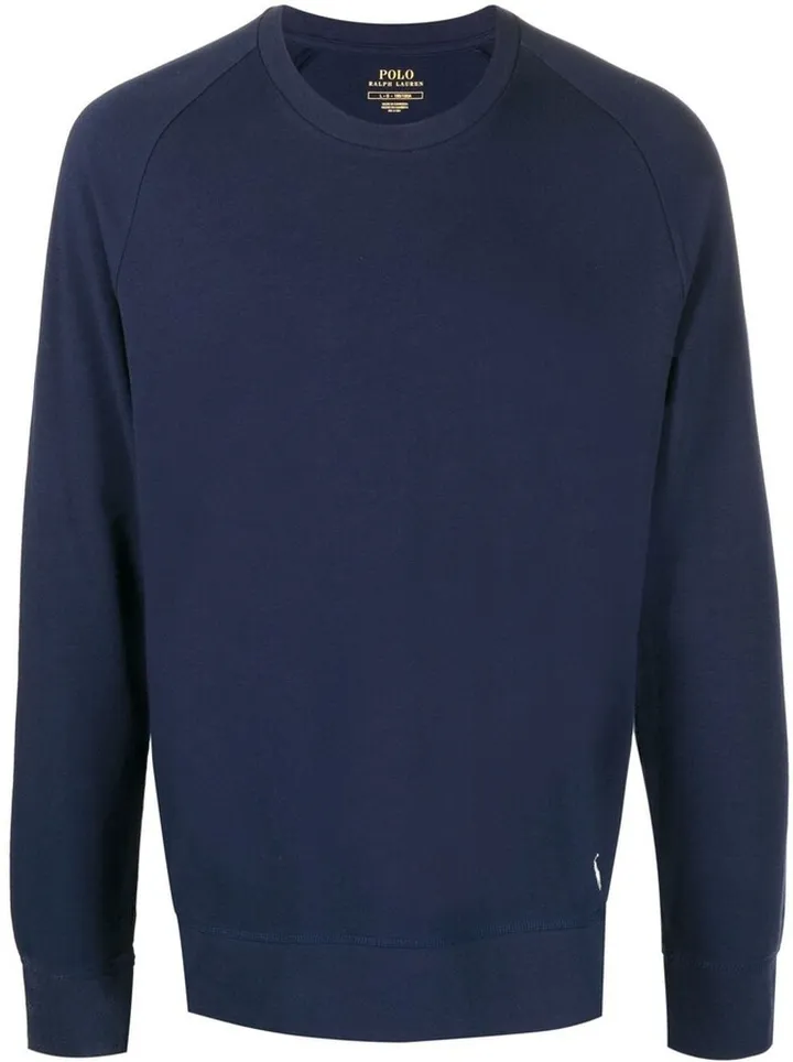long-sleeve cotton T-shirt