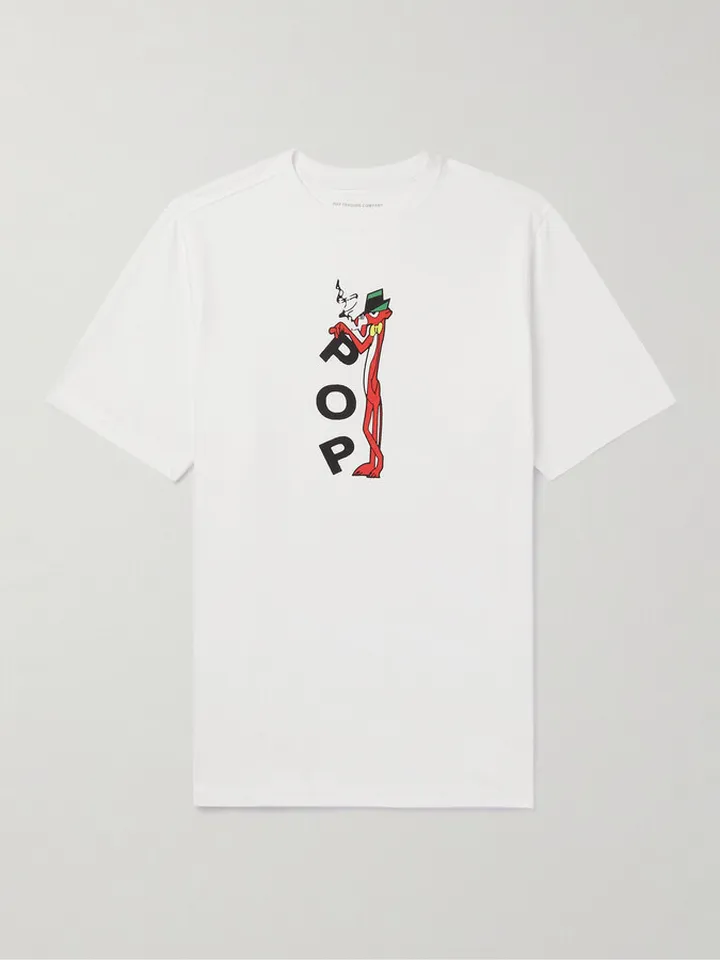 Cool Cat Printed Cotton-Jersey T-Shirt